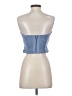 Sovere Blue Sleeveless Top Size S - photo 2