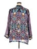 Johnny Was Paisley Blue 3/4 Sleeve Blouse Size XXL - photo 2