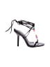 White Fox Black Sandals Size 5 - photo 1