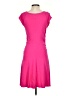 Three Dots Solid Pink Casual Dress Size S (estimated) - photo 2