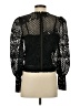 Joie 100% Polyester Black Long Sleeve Blouse Size S - photo 2