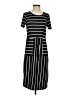 Emery Rose Stripes Black Casual Dress Size S - photo 1