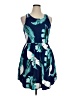 Unbranded Tropical Blue Casual Dress Size XL - photo 1