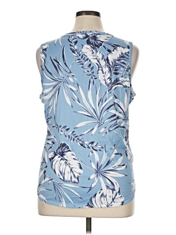 Juniper + Lime Sleeveless Blouse (view 2)