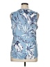 Juniper + Lime Blue Sleeveless Blouse Size XL - photo 2