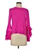 Milly Pink Long Sleeve Blouse Size 4 - photo 1