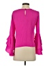 Milly Pink Long Sleeve Blouse Size 4 - photo 2
