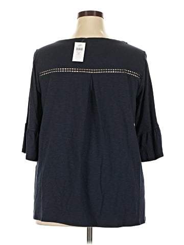 J.Jill 3/4 Sleeve T-Shirt (view 2)