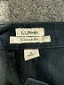 L.L.Bean 100% Cotton Solid Black Dress Pants Size 8 - photo 7