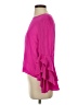 Milly Pink Long Sleeve Blouse Size 4 - photo 5
