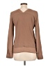 Ro & De Brown Long Sleeve Blouse Size L - photo 2