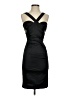 Bebe Solid Black Cocktail Dress Size S - photo 1