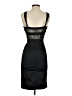 Bebe Solid Black Cocktail Dress Size S - photo 2