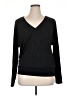 Alfani Black Long Sleeve Top Size XL - photo 1