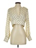 Zara Ivory Long Sleeve Blouse Size S - photo 1
