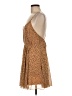 Forever 21 100% Polyester Animal Print Tan Casual Dress Size M - photo 5
