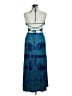 Unbranded 100% Polyester Tie-dye Blue Cocktail Dress Size XL - photo 2