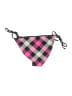 Hobie Plaid Pink Swimsuit Bottoms Size L - photo 2