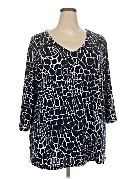 Susan Graver 3/4 Sleeve T Shirt