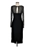 Betsy & Adam Black Cocktail Dress Size 6 - photo 2