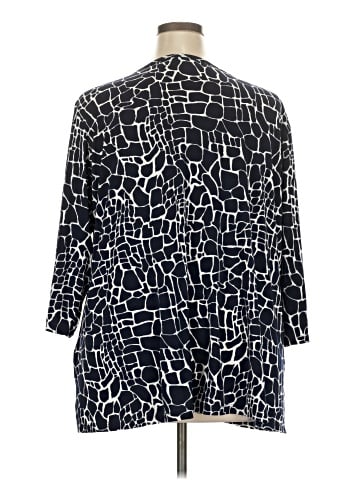Susan Graver 3/4 Sleeve T-Shirt (view 2)