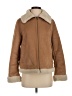 Uniqlo 100% Polyester Brown Coat Size S - photo 1