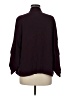Eileen Fisher 100% Silk Burgundy Silk Blazer Size M - photo 2