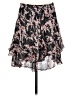 A.L.C. Floral Black Silk Skirt Size 2 - photo 1