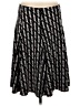East5th Chevron-herringbone Black Casual Skirt Size M - photo 1