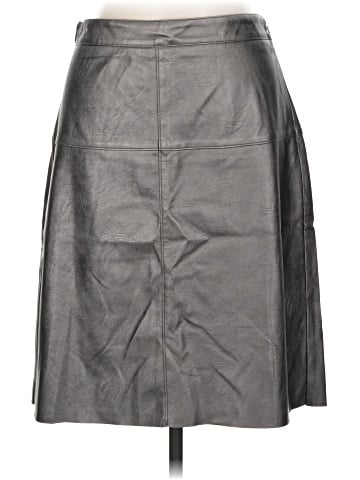Ann Taylor LOFT Faux Leather Skirt (view 1)