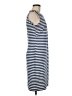 J. McLaughlin Stripes Blue Casual Dress Size M - photo 4
