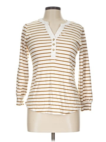 LC Lauren Conrad Long Sleeve Henley (view 1)
