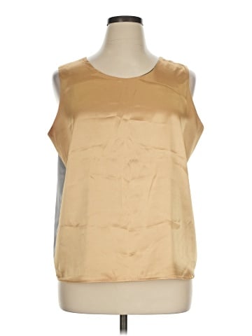 Susan Graver Sleeveless T-Shirt (view 1)