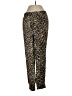 WAYF Animal Print Gold Casual Pants Size S - photo 1