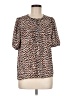 Ann Taylor LOFT Brown Short Sleeve Blouse Size M - photo 1
