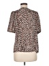 Ann Taylor LOFT Brown Short Sleeve Blouse Size M - photo 2