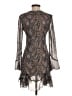 Wilfred 100% Polyester Paisley Gray Cocktail Dress Size XXS - photo 2