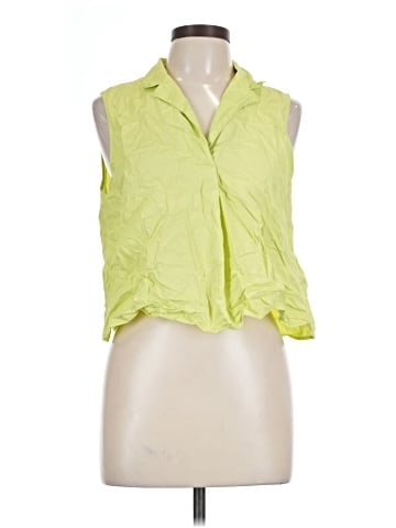 Banana Republic Factory Store Sleeveless Button-Down Shirt (view 1)