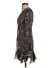 Wilfred 100% Polyester Paisley Gray Cocktail Dress Size XXS - photo 5