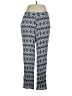 I.N. Studio Print Blue Casual Pants Size XL - photo 1