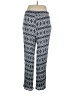 I.N. Studio Print Blue Casual Pants Size XL - photo 2