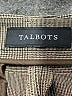 Talbots Houndstooth Brown Dress Pants Size 12 (petite) - photo 7