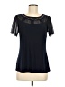 Zac & Rachel Black Short Sleeve Top Size M - photo 1