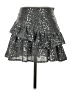 Do & Be Metallic Silver Formal Skirt Size S - photo 1