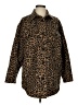 Vince Camuto Animal Print Brown Coat Size S - photo 1