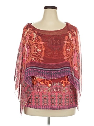 One World 3/4 Sleeve Blouse (view 1)