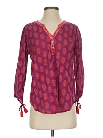 World Market 3/4 Sleeve Blouse (view 1)