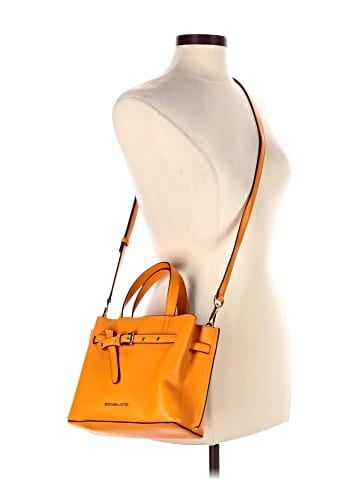 MICHAEL Michael Kors Leather Satchel (view 2)