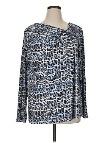 Liz Claiborne Long Sleeve Blouse (view 1)