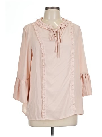 Karl Lagerfeld Paris 3/4 Sleeve T-Shirt (view 1)